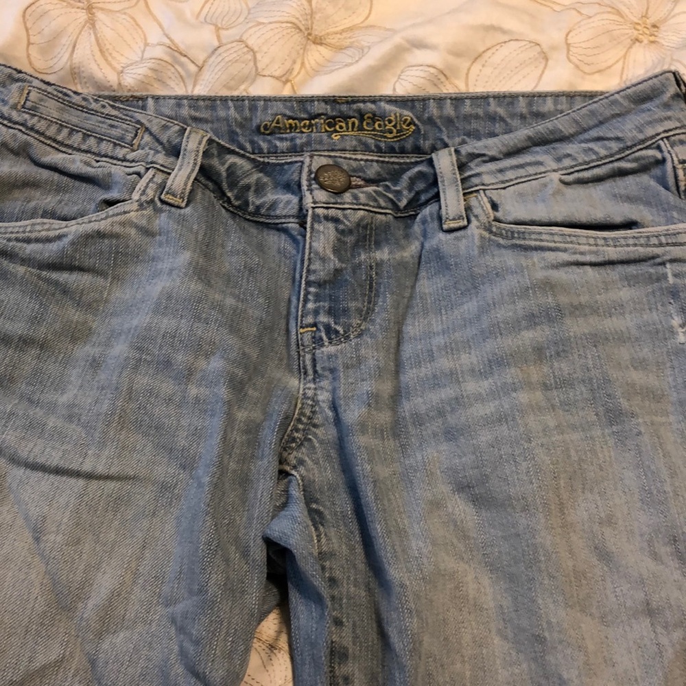 American Eagle jean capris